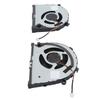 2pcs Laptop CPU GPU Cooling Fan Silent 4 Pin Laptop Cooling Fan Replacement for G3 3579 G3 3779 G5 5587