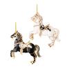Kamínková ozdoba kůň Elegantní vánoční ozdoba na stromek s klíčenkou 2D akrylová závěsná dekorace Jezdecký dárek pro milovníky koní