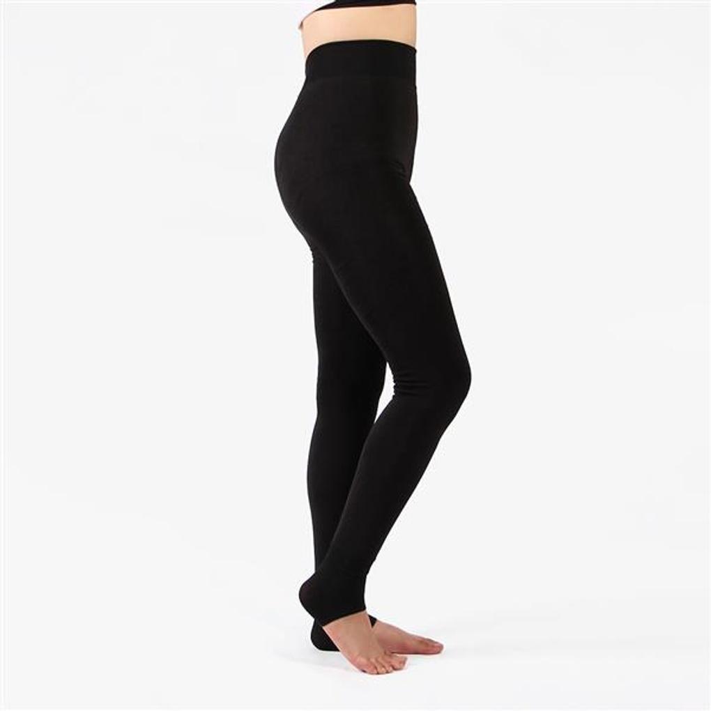Rave Winter Fleece Leggings (Black)