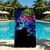 Cartoon P-PAW P-Patrol-ES Towel For Outdoor Camping Beach Towel Super Absorbent Quick-Drying Summer Towel