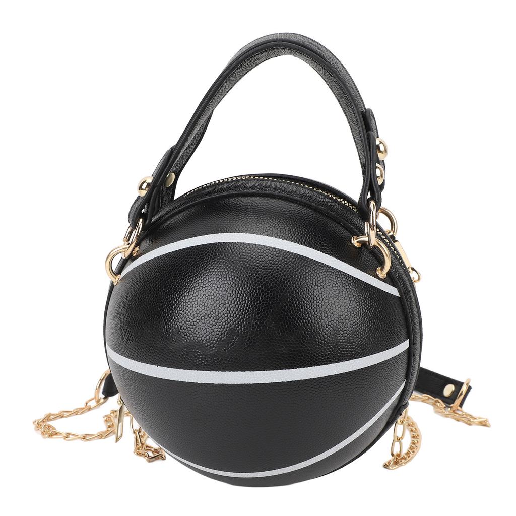 Borsa da Basket da Donna Borsa a Mano a Forma di Pallacanestro Borsa a Tracolla Messenger Borsa a Spalla Monospalla per