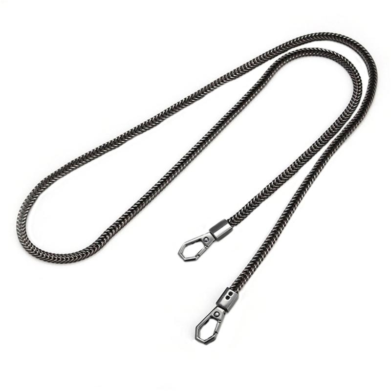 Łańcuszek w kształcie kości węża Złoty/Srebrny/Czarny Pasek do torby Zamienny Metalowe Paski na ramię Łańcuszek do torby Crossbody Akcesoria do toreb