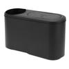 INFINAUTO Car Trash Front Rear Inch Length X Inch Width X Inch Auto Trash Bin with Cup Hanging Type Bin, & Seat, 9.1 3.2 5.1 Height, Holder, Plastic,