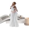 Mother And Daughter Statue Mom And Daughter Hugging Figurines Meaningful Family Moments Suitable For Home Bedroom Living Room