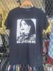 Seltenes Bjork Graphic Face T-Shirt Schwarze Farbe Nachdruck Unisex Herren Damen S-5XL