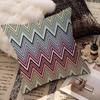 Geometric Zig Zag Wave Cushion Cover Polyester Sofa Cushions Decorative Throw Pillows Home Decoration Pillowcover