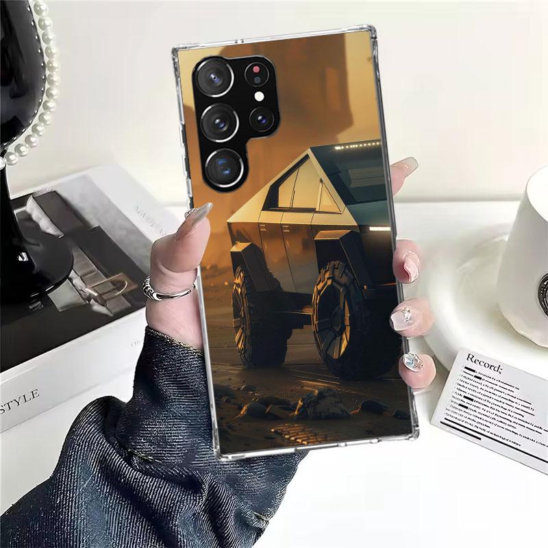 Electric Car M-Model S 3 Soft Phone Case For Samsung Galaxy S22 S23 S24 S25 Edge S26 Ultra S20 FE S21 Plus + Fundas Coque Galaxy