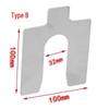 Stainless Steel U-shaped Adjustment Shim for Bearings