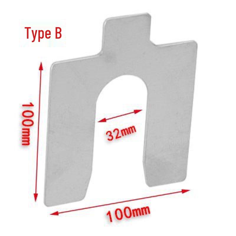 Stainless Steel U-shaped Adjustment Shim for Bearings