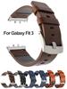 Leather Strap for Samsuang Galaxy Watch Fit 3 Band 18mm Quick Fit Metal Connector Correa for Galaxy Watch Fit 3 Bracelet