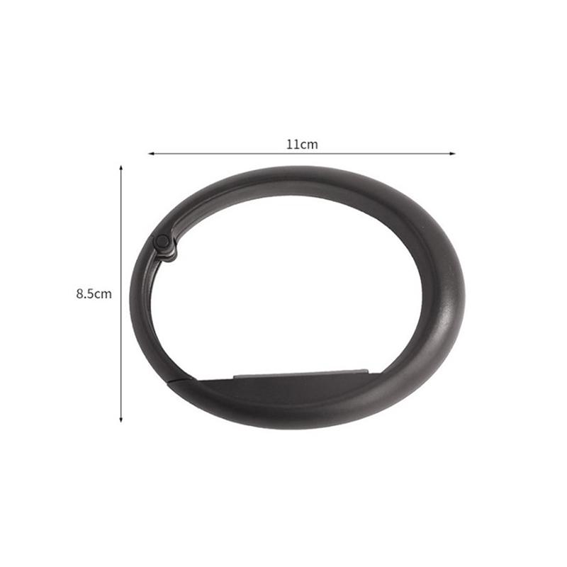 Portable ABS Bag Hook For Hanging Table Purse Bag Hooks Wall Hanger Holder Handbag Hanger Desk Side Holder Home Storage