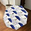 1PC raindrops umbrella Umbrella-8-Rib Reinforced Portable Folding Travel Suitable for All Seasons Outdoor Daily Use-G353