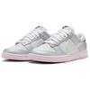 Nike Dunk Low LX Photon Dust Pink Foam Women Sneakers Grey Medium-Soft-Pink Metallic-Silver HM3698-006
