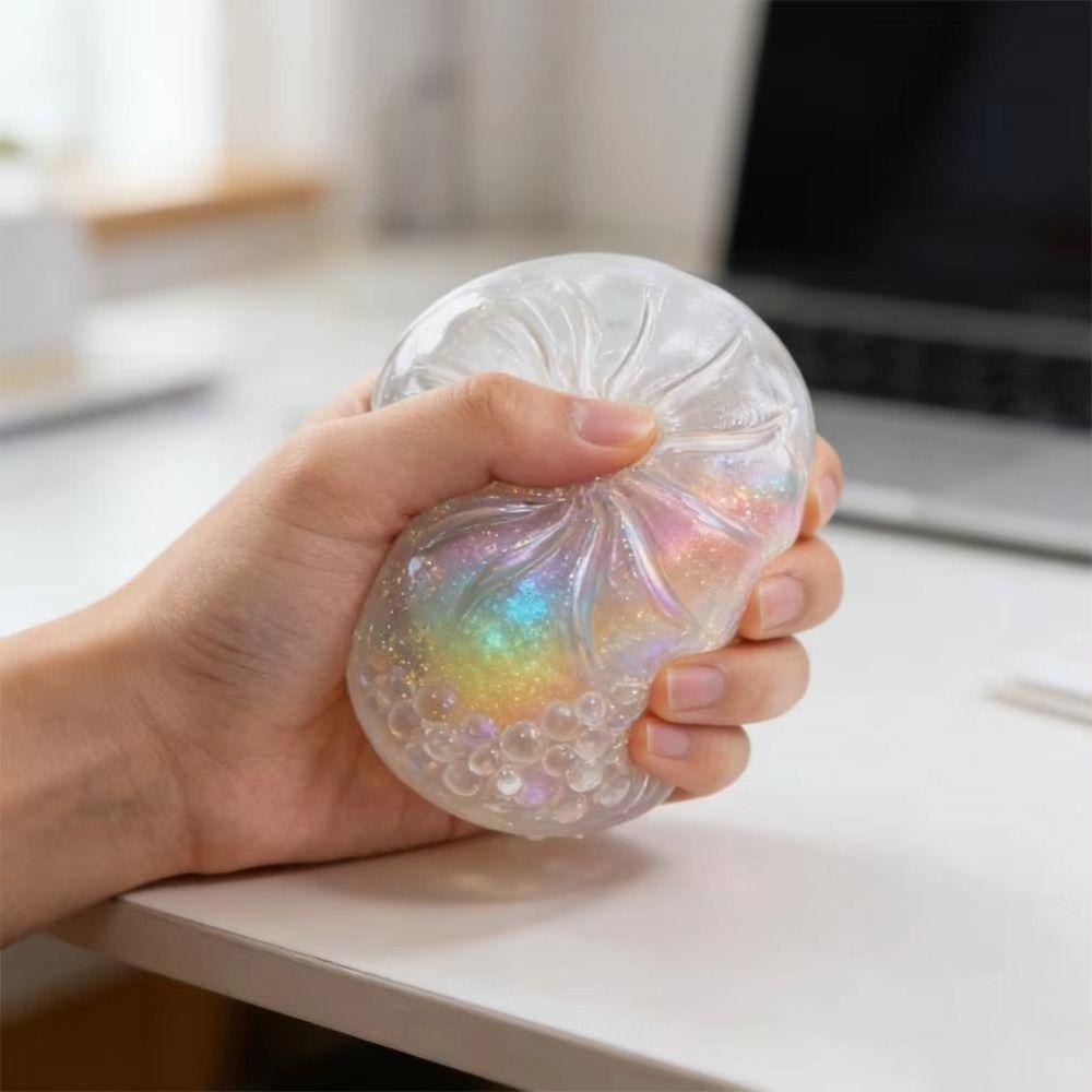 Blank Craft Dumpling Squishy Sensory Fidgets DIY Empty Ball Skin Creative DIY Steamed Bun Kids Toy