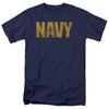 US Navy Distressed Logo Men’s T-Shirt S-5XL Officially Licensed Military Tee