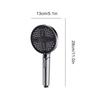 Handheld Shower Head Powerful Shower Heads High Pressure 5 Modes Showerhead Bathroom Accessories For Home Apartment Hotel Dorm