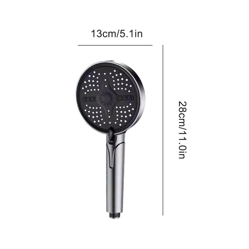 Handheld Shower Head Powerful Shower Heads High Pressure 5 Modes Showerhead Bathroom Accessories For Home Apartment Hotel Dorm