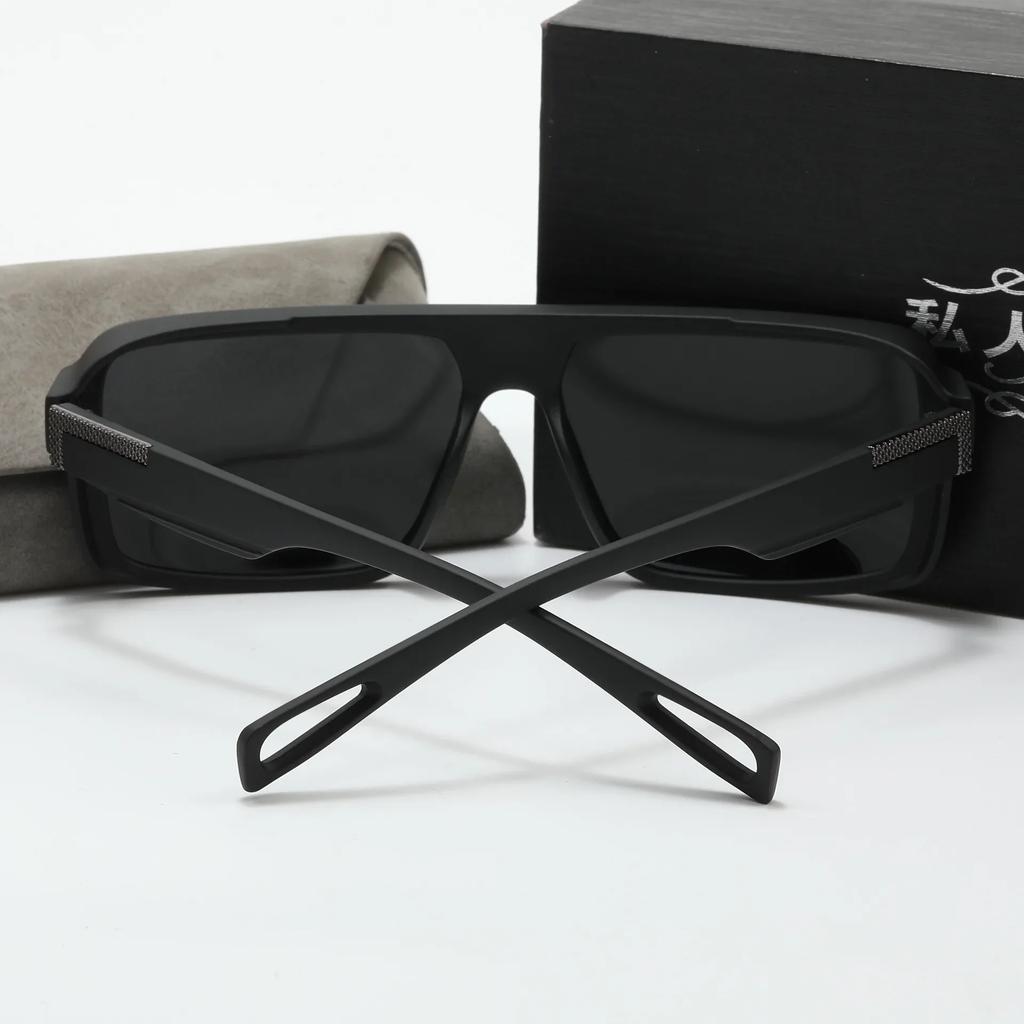 Óculos de Sol Polarizados Quadrados Clássicos para Homens Mulheres Moda Óculos de Sol Esportivos Masculinos Vintage para Exterior Dirigir Pescar Sombras