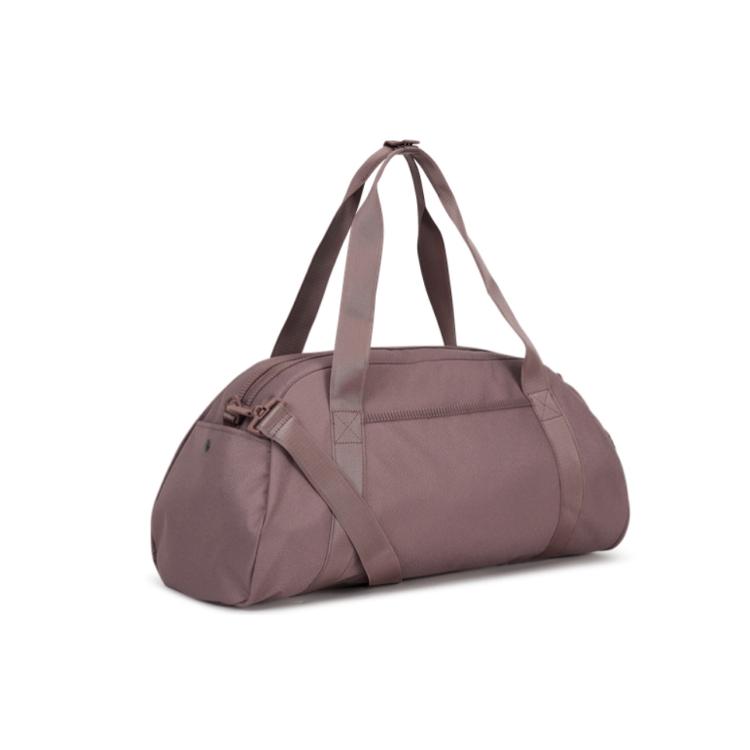 New Nike Polyester Training Luggage Bag, Gym Bag, One Shoulder Handbag Regular Unisex Mauve CV0062-298