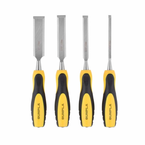 Gunpla Woodworking Chisel Set (4 pieces): 6/12/19/25mm