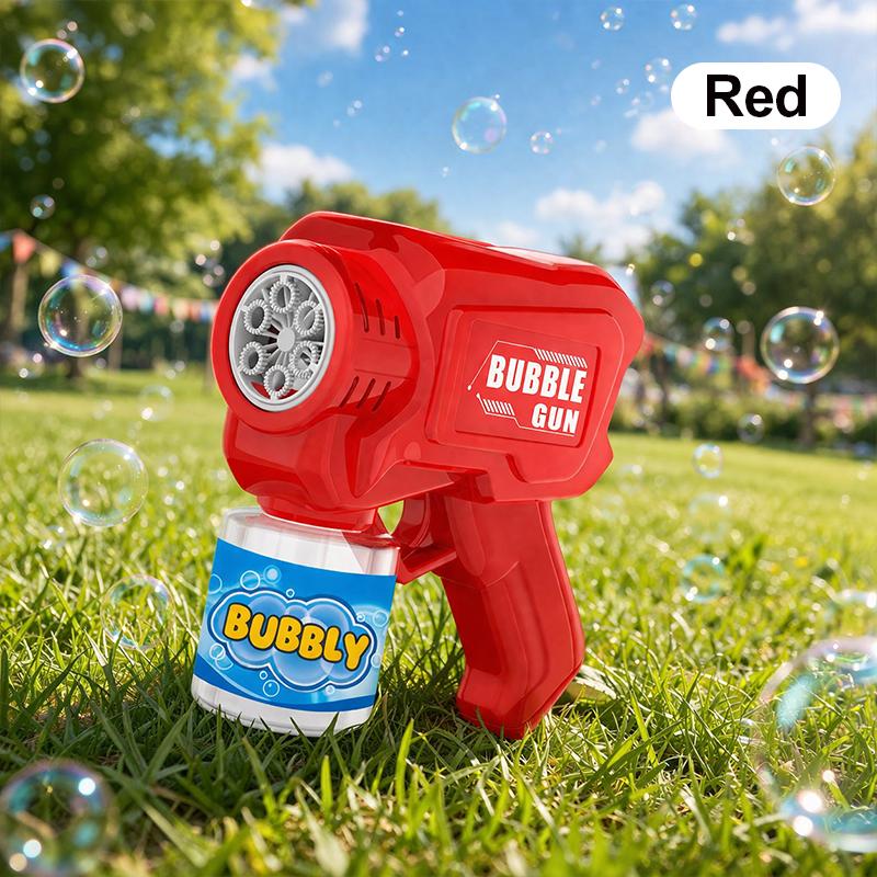 Knyysecq Fully Automatic Outdoor Bubble Gun Children'S Interactive Game Bubble Toy Without Battery Bubble Water
