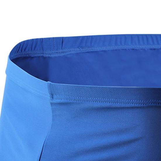 Men Boxer Underwear Low Waist Breathable Smooth Wiring Perfect Fit Shorts Panties Solid Color Loose Fit Home Underwear