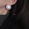 Exquisite Hong Kong Style Pearl Stud Earrings for Women - Large, Elegant, and Stylish (2025 Collection)
