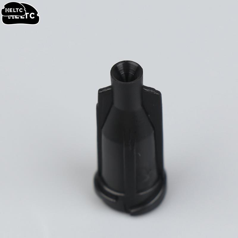 100Pcs/pack Syringe Tips Caps Injector Dispenser Dispensing Needle Sealing Plug Syringe Cap Assortment for Storing Glue Stop Cap