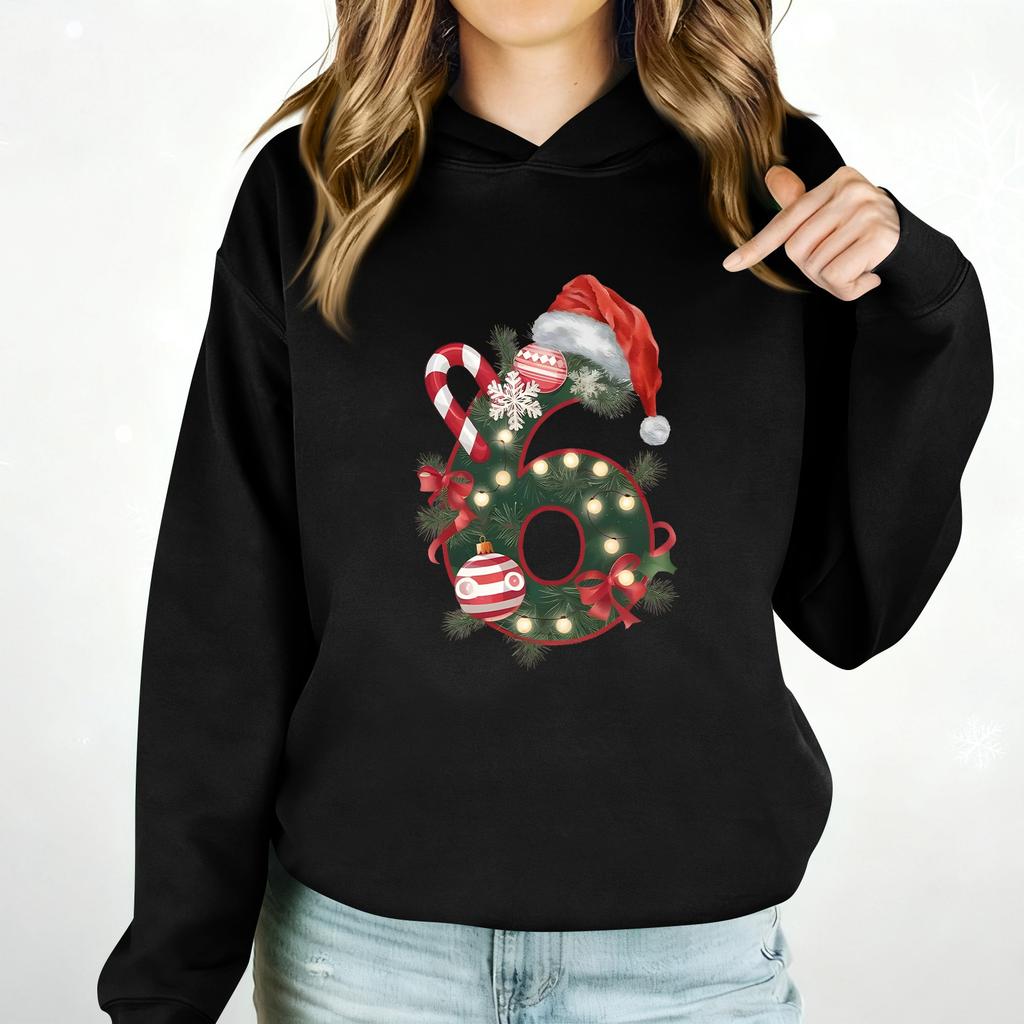 Damen Casual Fashion Outfit Sweatsuit Bedrucktes Langarm Casual Kapuzenpullover