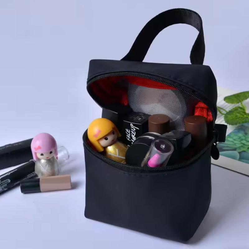 Travel Cosmetic Bag For Women Cute Mini Handbag Organizer Makeup Bags Storage Pouch For Sanitary Napkin Headphones Small Items