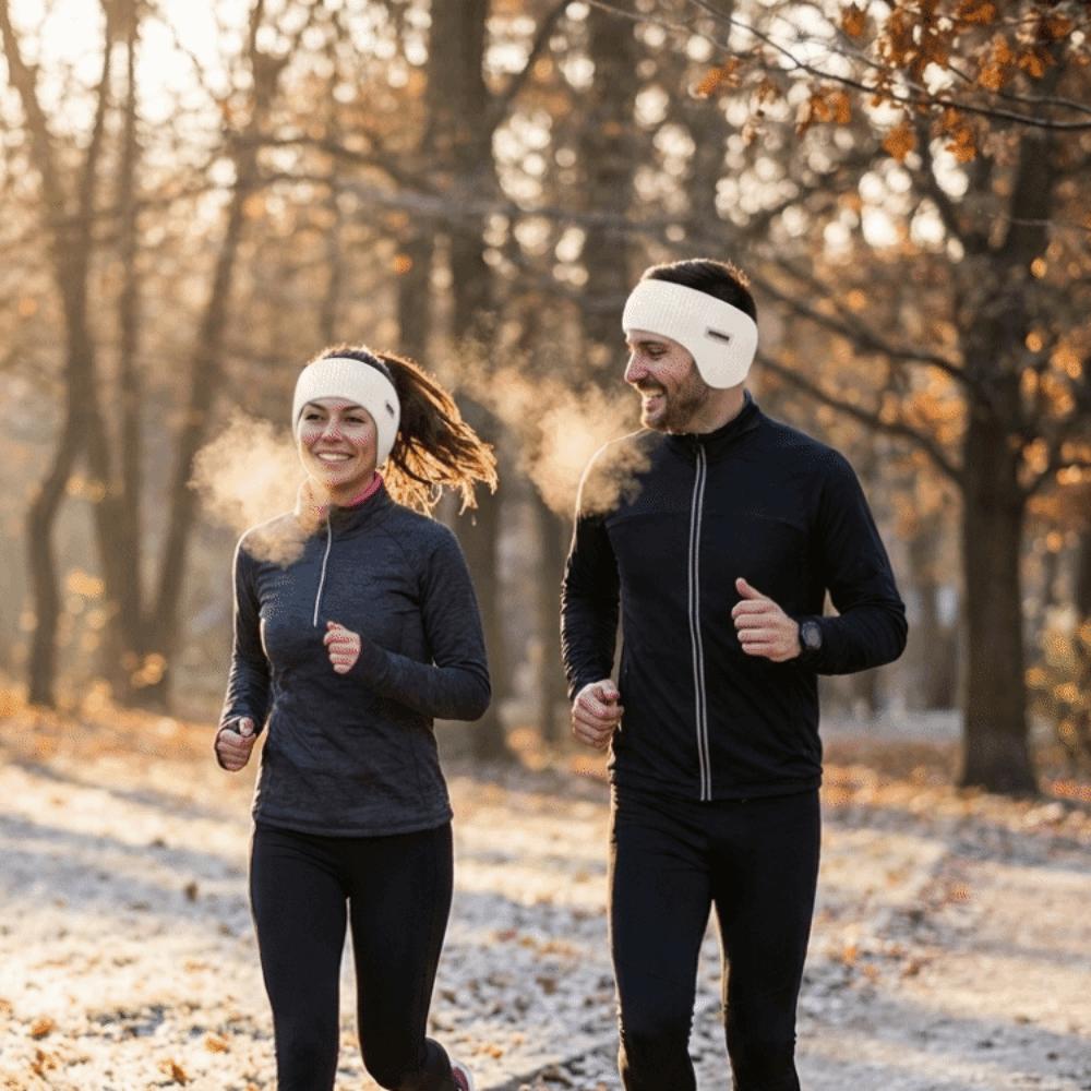 Soft Earmuffs Windproof Knit Ear Covers New Ear Warmer Headband Running