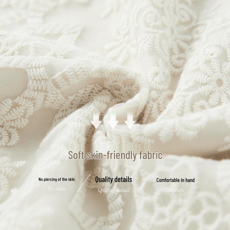 Demana Stickerei-Puppe Kleid Süßer Stil