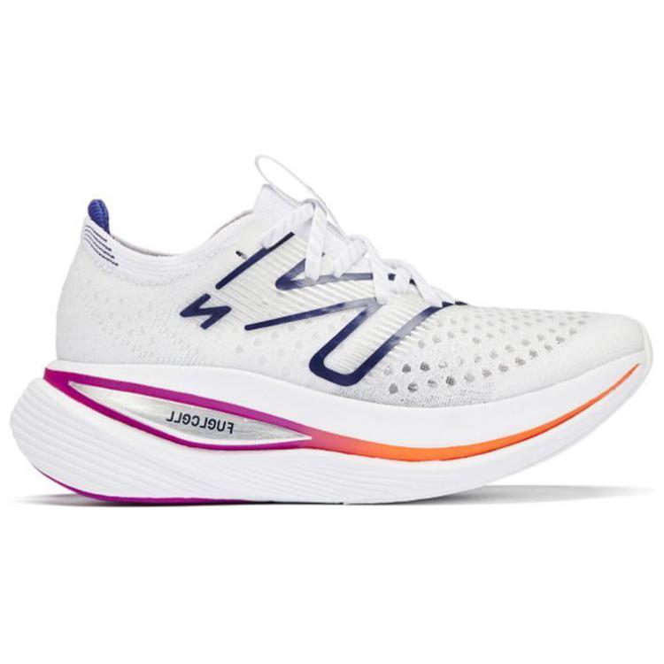New Balance FuelCell SuperComp Trainer Bílé Modré Purpurové Dámské Tenisky Victory-Blue Magenta-Pop WRCXLW2