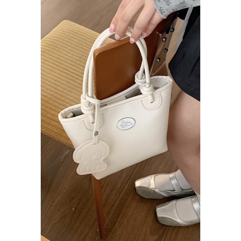 

Summer fashion portable bucket bag women s 2025 new vegetable basket bag versatile shoulder messenger bag one piece delivery бежевый