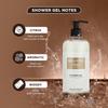 Bella Vita Luxury OUD WHITE Body Wash 500ml Unisex Shower Gel Hydrating Moisturising Cleanser