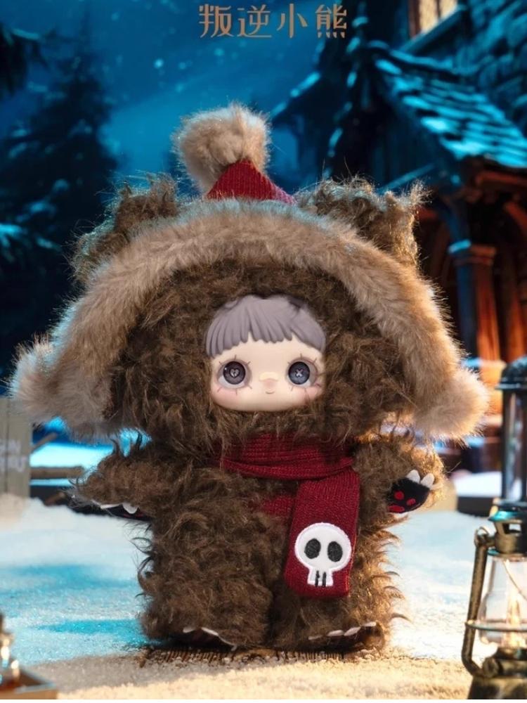 Maymei Winter Weird Christmas Plush Blind Box Stuffed Doll Figurine Cute Christmas Girl Gift Trendy Toy Collectible Soft Plush