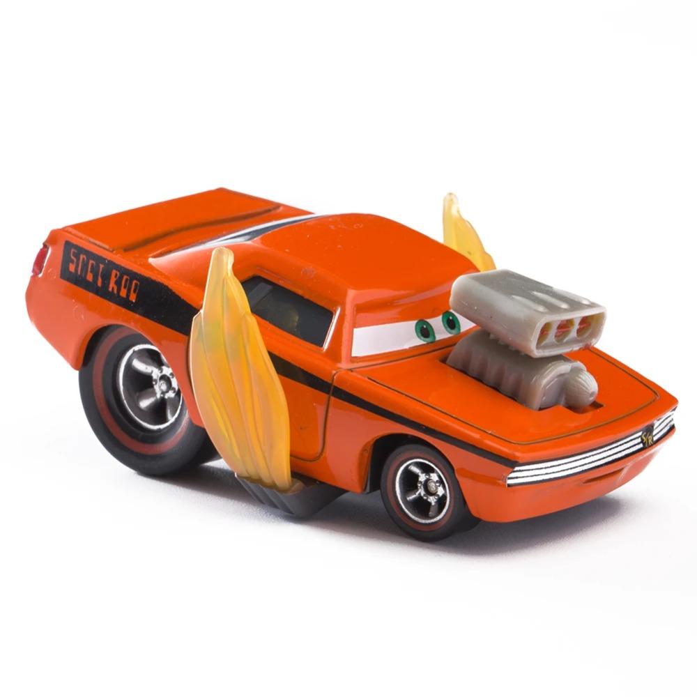 

Машинки Disney Pixar Cars Блискавка Макквін Метр Джексон Шторм Король Метр 1:55 Металевий сплав Іграшкова модель автомобіля Іграшки Дитячі подарунки