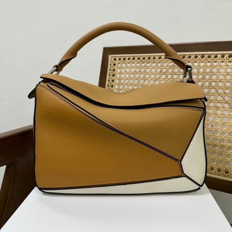 New Trendy Mini Geometric Bag Rhombus Contrasting Color Bag Women's Premium Texture Handbag Shoulder Crossbody Small Square Bag