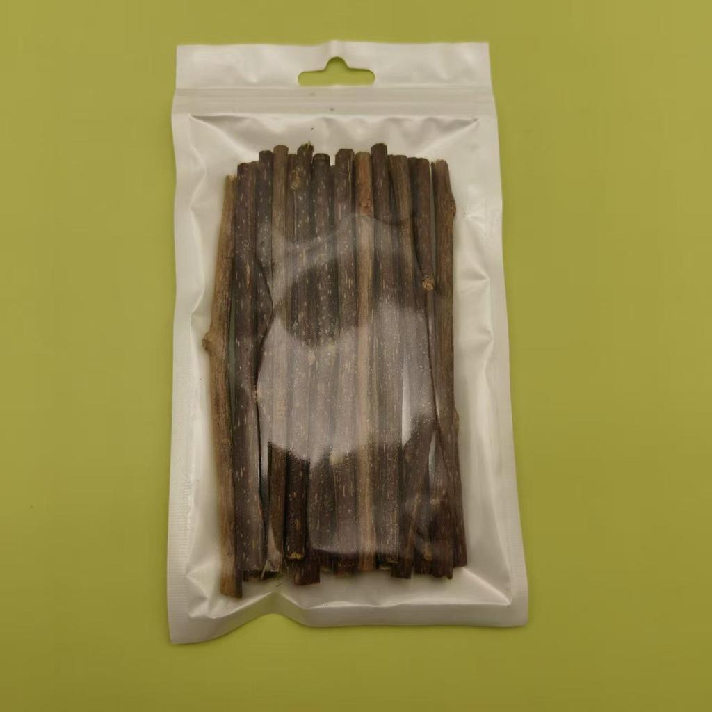 Tianjiao Holz-Katzenbeißspielzeug: Kaustangen & Reinigungssnacks