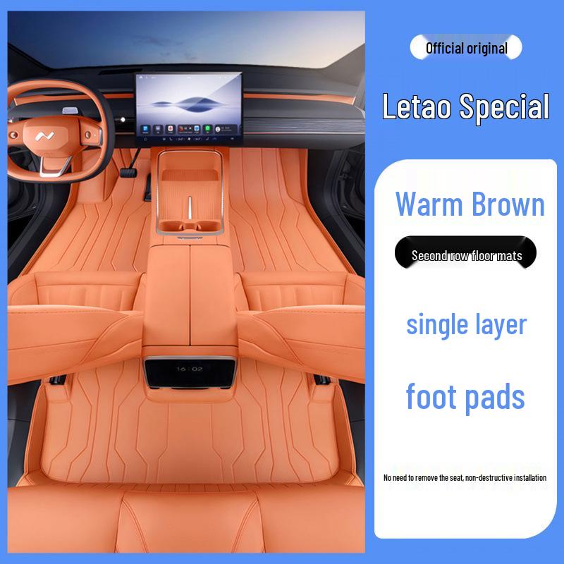 Nio L90 Full Coverage Eco-Friendly Leather Car Foot Mats