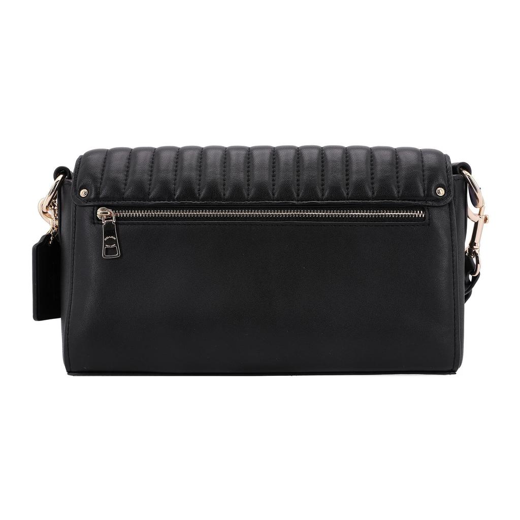 Coach Jade 26 Quilted Wine God Shoulder Bag Leather Handheld Crossbody Bag Women Bags Black 2733-IMBLK