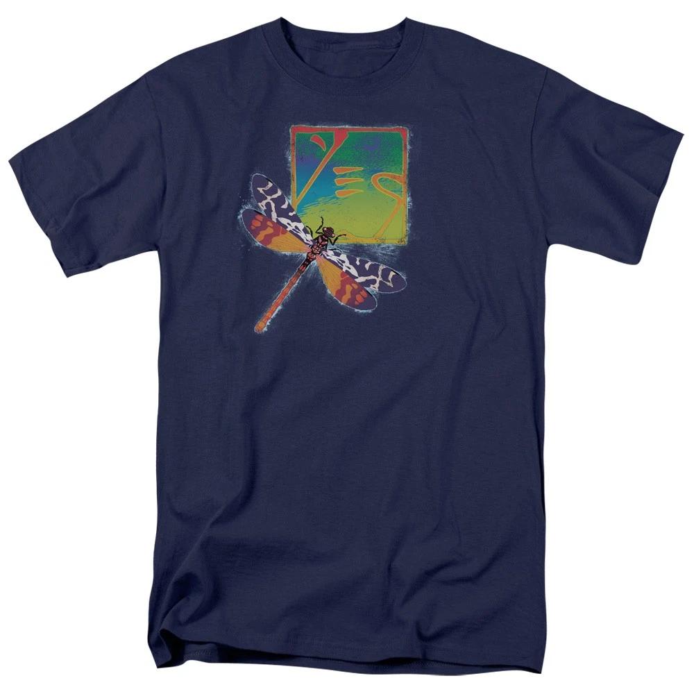 Yes - Dragonfly - Unisex Short Sleeve Children s T-shirt - Blue 130