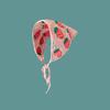 Elegant French Knitted Headband Retro Strawberry Triangle Turban Bohemian Pastoral Hollow Out Hair Band Beach Headwear