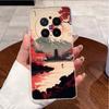 Green Fluffy Cartoon Rabbit Pattern Phone Case For Vivo X300 Pro Transparent TPU Soft Cover Shockproof Couple Protective Shell