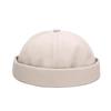 Unisex Solid Color Retro Cotton Melon Cap – Spring/Summer Street Trend