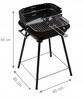 Grill Ogrodowy Węglowy Na Brykiet Regulowany Ruszt Piknikowy