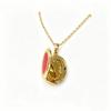 New Trendy Openable Oval Enamel Art Photo Box Pendant Necklace Minimalist for Female Male Daily Party Jewelry Accessories