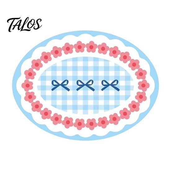 Durable Kitchen Mat Dining Table Placemat, Cartoon Pattern Printed, Heat-Insulating Stain-Proof Waterproof Mat, Countertop Wear-Resistant Easy