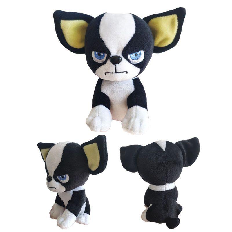 Super Soft Jojo's Bizarre Adventure Golden Wind Dog Iggy Plush Toy For Collectors And Kids