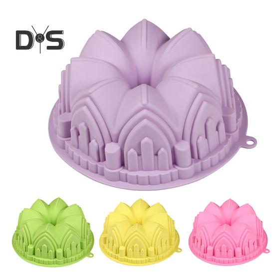 Cake Mold Anti Deformation Non Stick Crown Shaped Easy Operation Lovely Biscuit Mold Kitchen Supplies